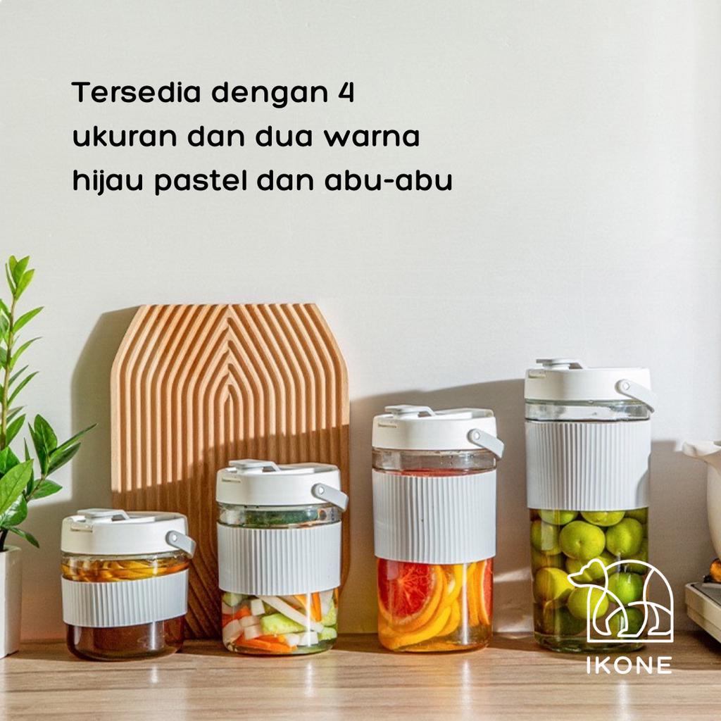 【IKONE】SUPU Food Container Storage Tempat Penyimpanan Serbaguna Bottle Portable Kedap Udara