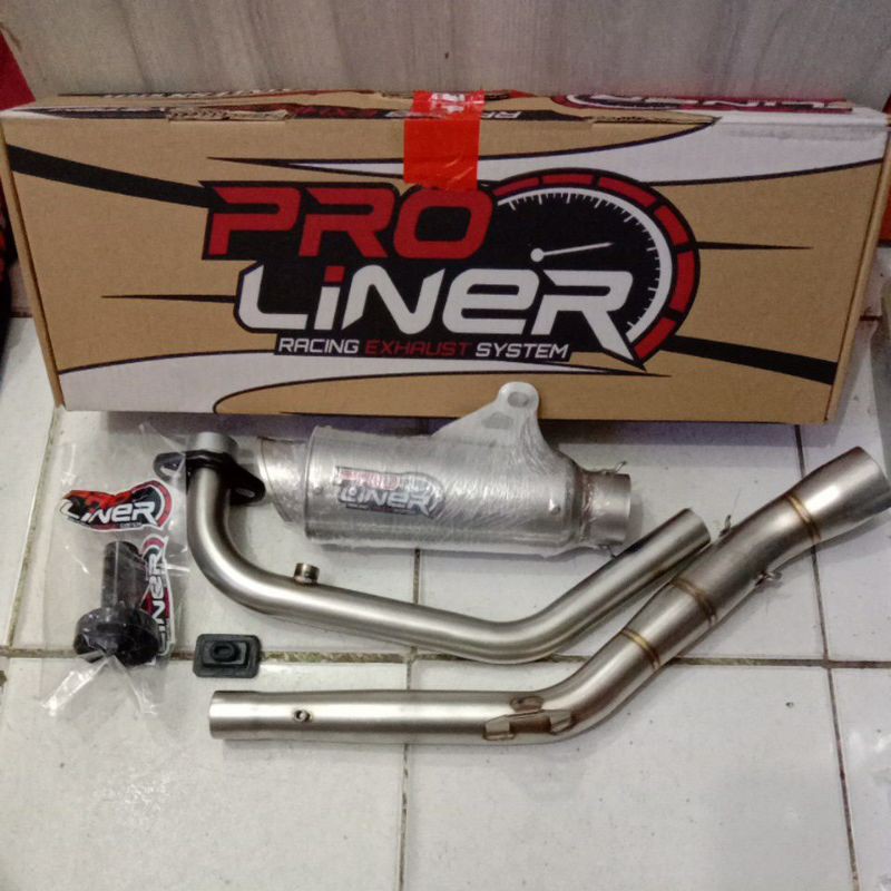 KNALPOT ORIGINAL PROLINER ALL NEW CB150R SF TABUNG KECIL