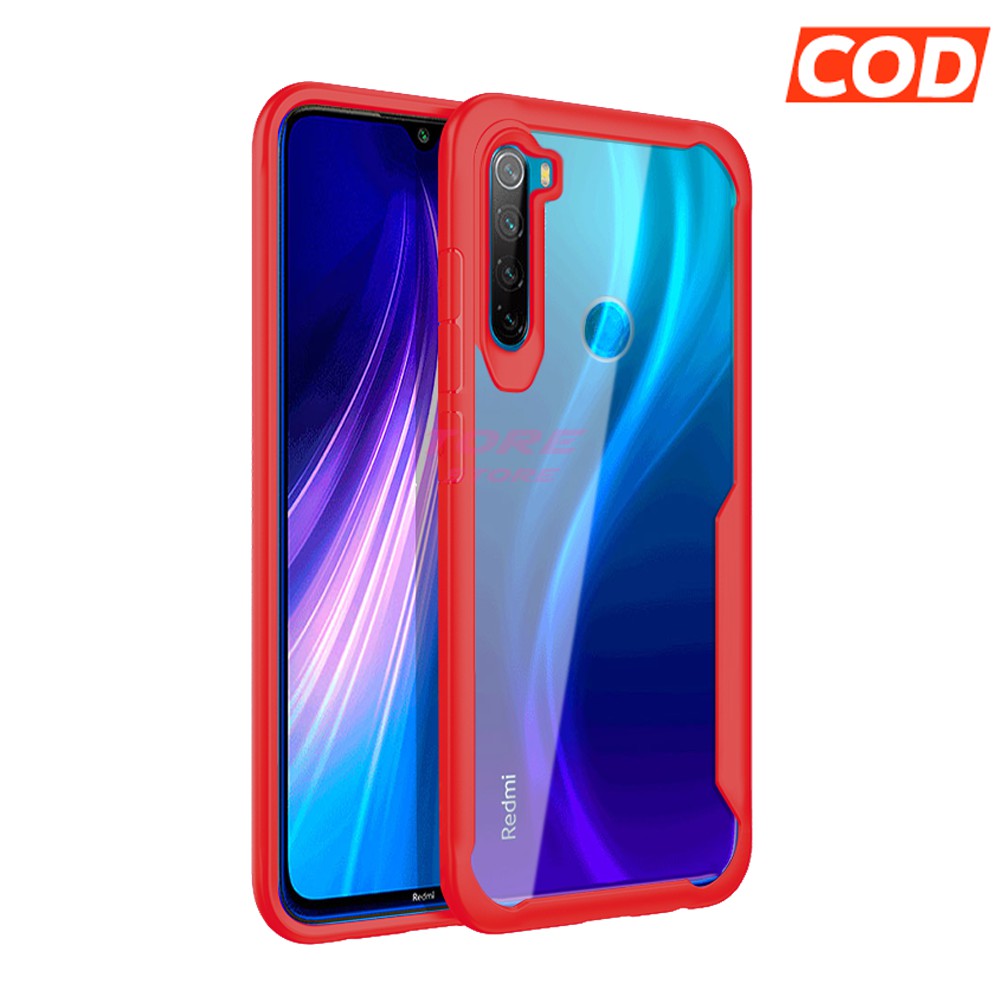 Case Xiaomi Redmi Note 8 Hard Case Ipaky Transparan