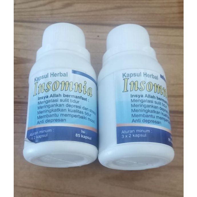 

Kapsul Herbal Insomnia