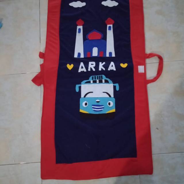 Sajadah anak karakter free nama