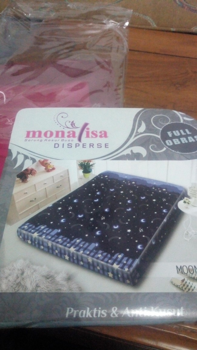 Monalisa Premium Sarung Kasur Uk 100 T 20 - Dewasa