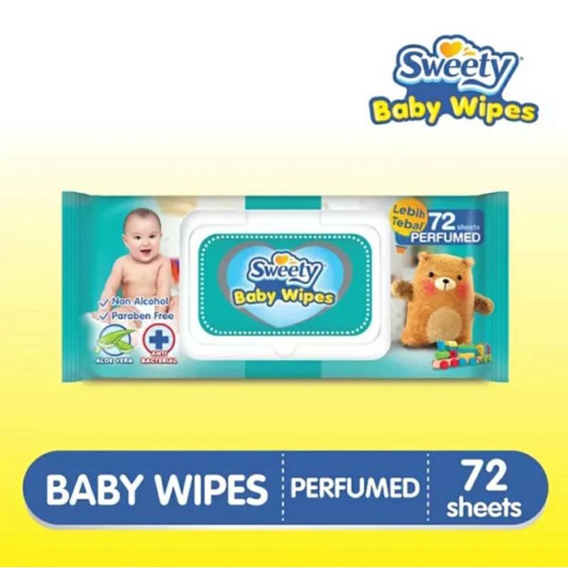 TISSU BASAH (BUY 1 GET 1 ) BABY  WIPES ANTI BACTERIAL / BABY WIPES / TISSU