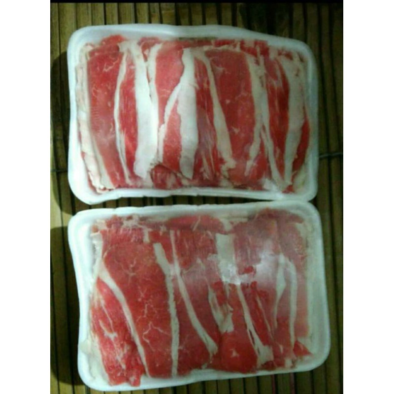 

Daging slice / Beef slice 500gram