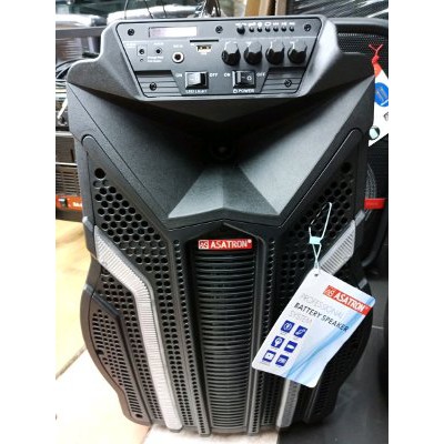 Unik Speaker Portable Wireless Meeting Asatron HT 8879 UKM 12 INCH Limited