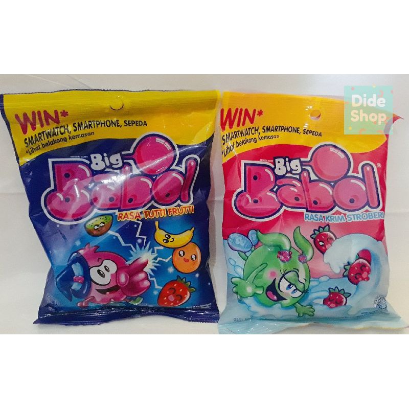 

Permen Big Babol Kemasan 140 gram