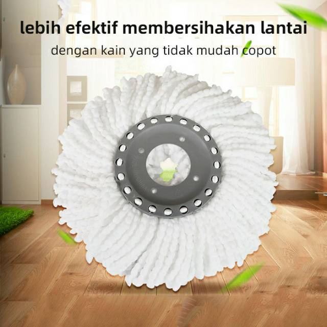 PROMO Jual Refill Magic Spin Mop Microfiber Mop Heads kain pel serbaguna Kain Spin Mop..Refill Super Mop Satuan Kain Pel Refill Mop Spin Kain Pel Lantai Kain Pel Otomatis Mop Refill Microfiber