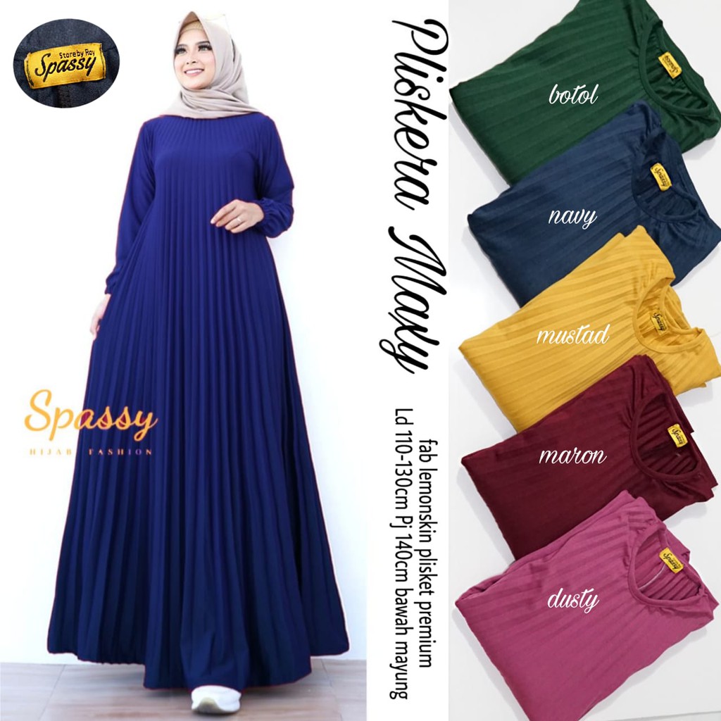GAMIS PLISKERA MAXY BY SPASSY