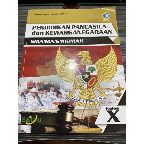 

PENDIDIKAN PANCASILA DAN KEWARGANEGARAAN SMA BAILMU KELAS X / KELAS 10