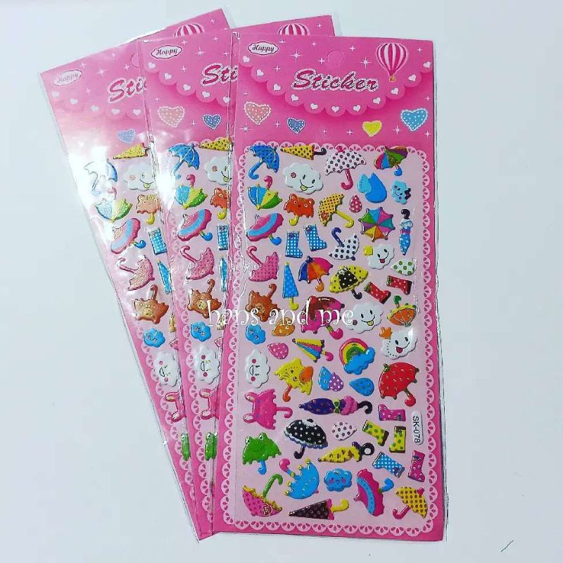 

Sticker Anak Stiker Timbul Payung