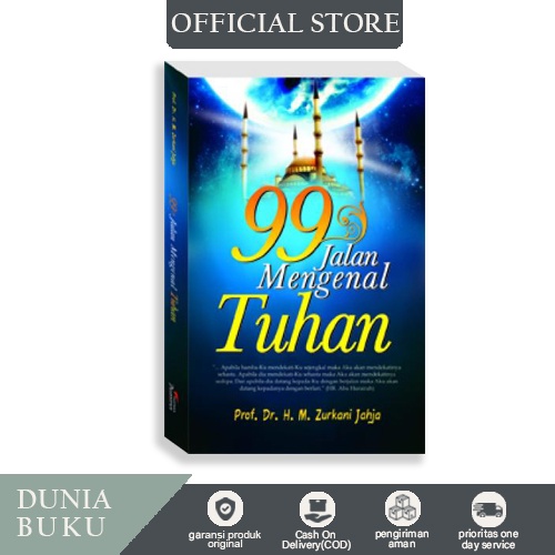 Buku 99 Jalan Mengenal Tuhan Prof. Dr. HM. Zurkani Jahja Pustaka Pesantren