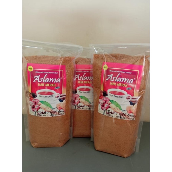 

Jahe Merah Bubuk Instan ASLAMA | Jahe Merah Serbuk