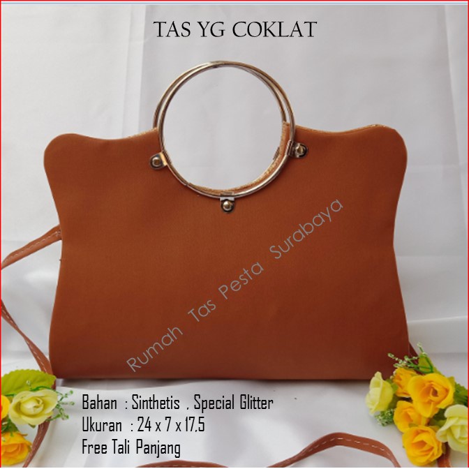 Tas Unik,Tas Elegan ,Tas Slempang,TAS YG COKLAT