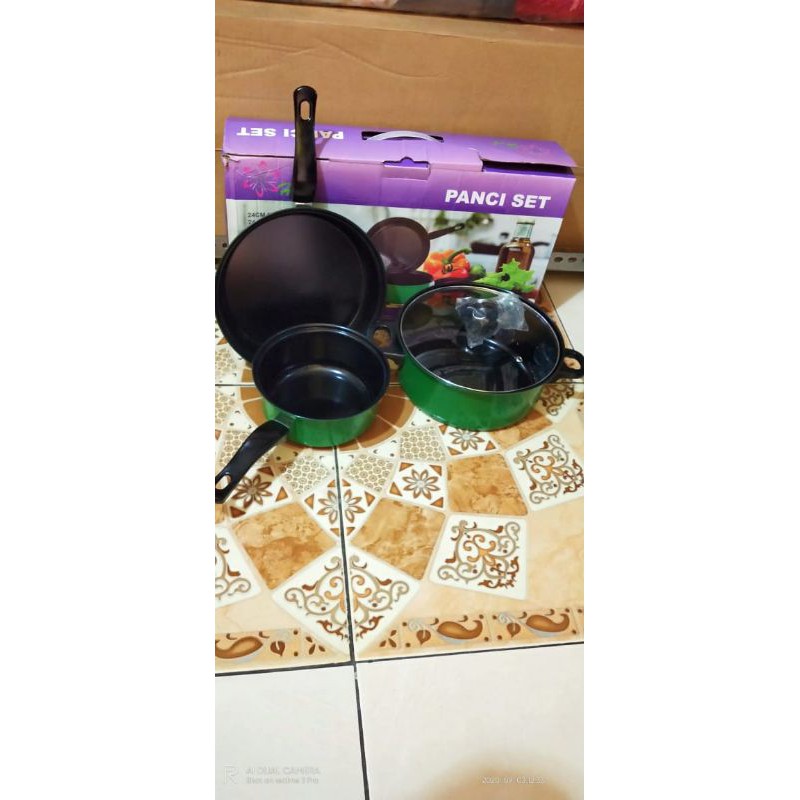 panci + teflon set HA