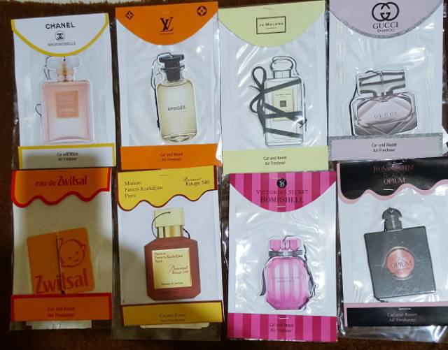 Parfum mobil bacarat 1 paket 8 varian