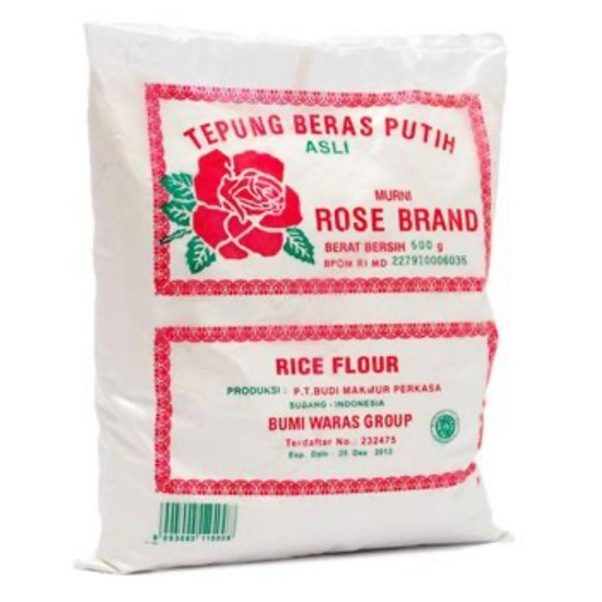 

Rose Brand Tepung Beras Putih | Rose Brand Rice Flour Murah 500G