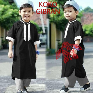 STOK TERBATAS KOKO  GIBRAN SETELAN  BAJU  MUSLIM ANAK LAKI 