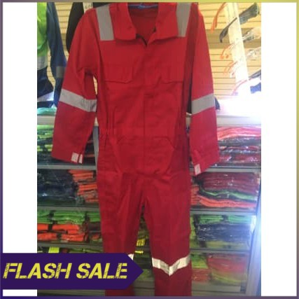 coverall   wearpack safety   seragam baju kerja   biru pertamina  m