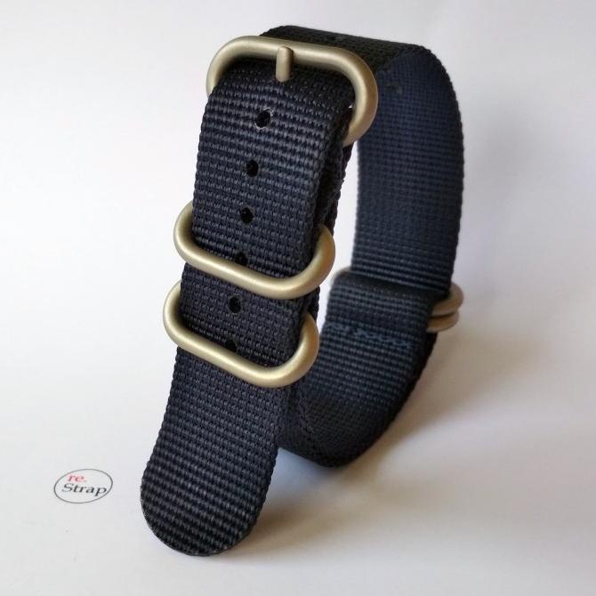 Tali Jam Zulu Strap [Ad-18] 22 Mm - Ballistic Nylon Terbaru