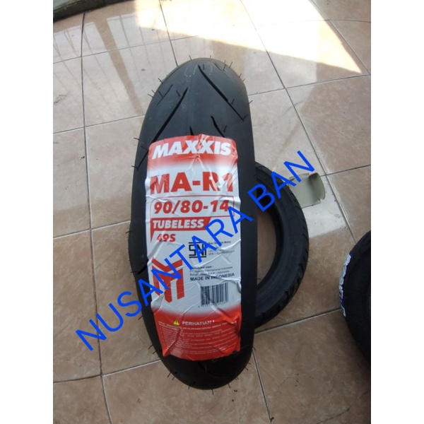 Jual Maxxis MA-R1 Ring 14 90 80-14 Soft Compound Tubles Racing Balap ...