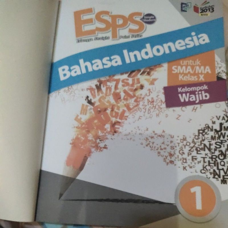 

buku Bahasa Indonesia SMA/MA kls X kelompok wajib