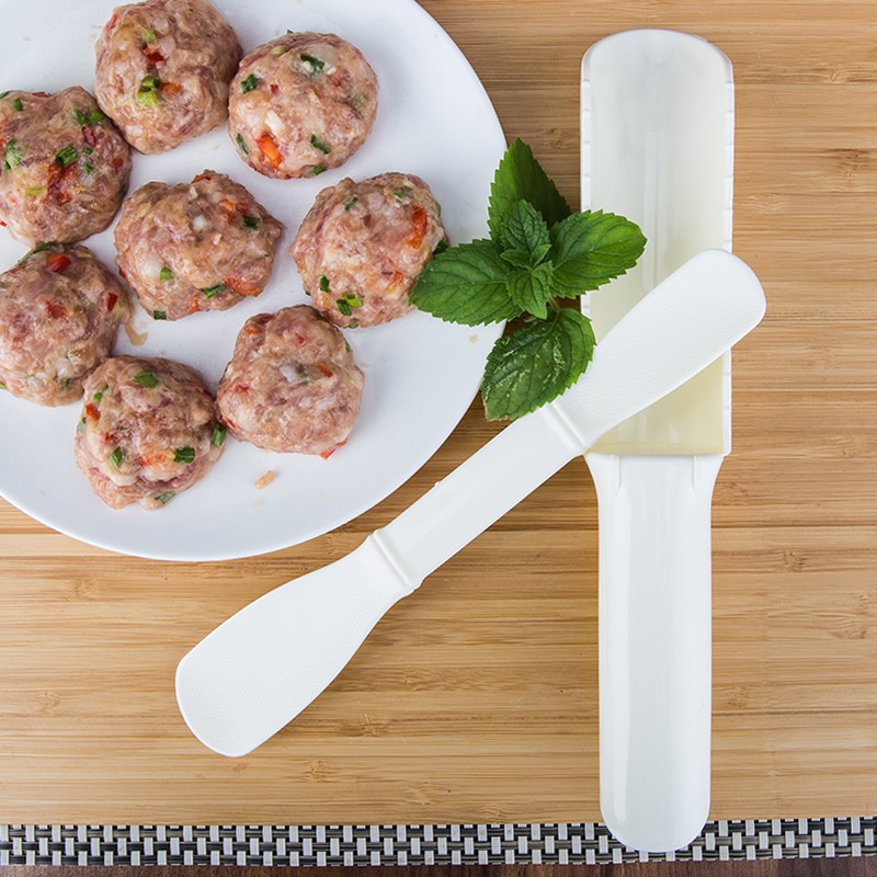 Alat Cetak Bakso 2 Sisi Cetakan Pembuat Pentol Bakwan Perkedel Praktis Meatball Maker Mold