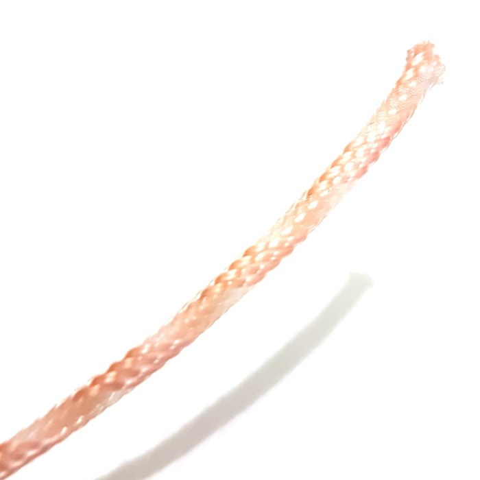 3mm Sleeving Cable orange peach Sleeve Kabel 3 mm psu peach glossy