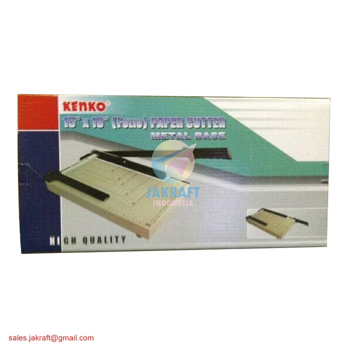 

Pemotong Kertas Paper Cutter Trimmer F4 Folio 26 x 38 cm JOYKO PC-2638