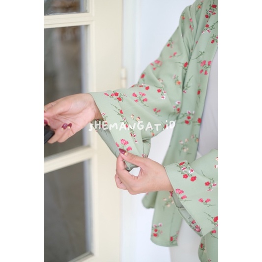 OUTER CERUTI KIYOWO PREMIUM FLOWER BY SHEMANGAT ID/KIYOWO OUTER MOTIF FLOWER