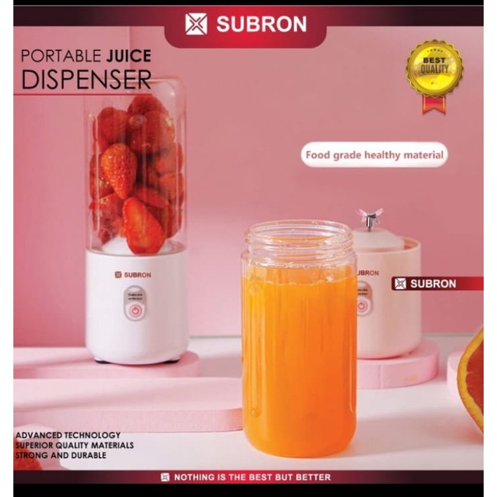JUICER BLENDER PORTABLE SUBRON 500ML