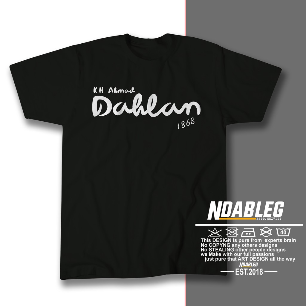 kaos kh ahmad dahlan muhammadiyah