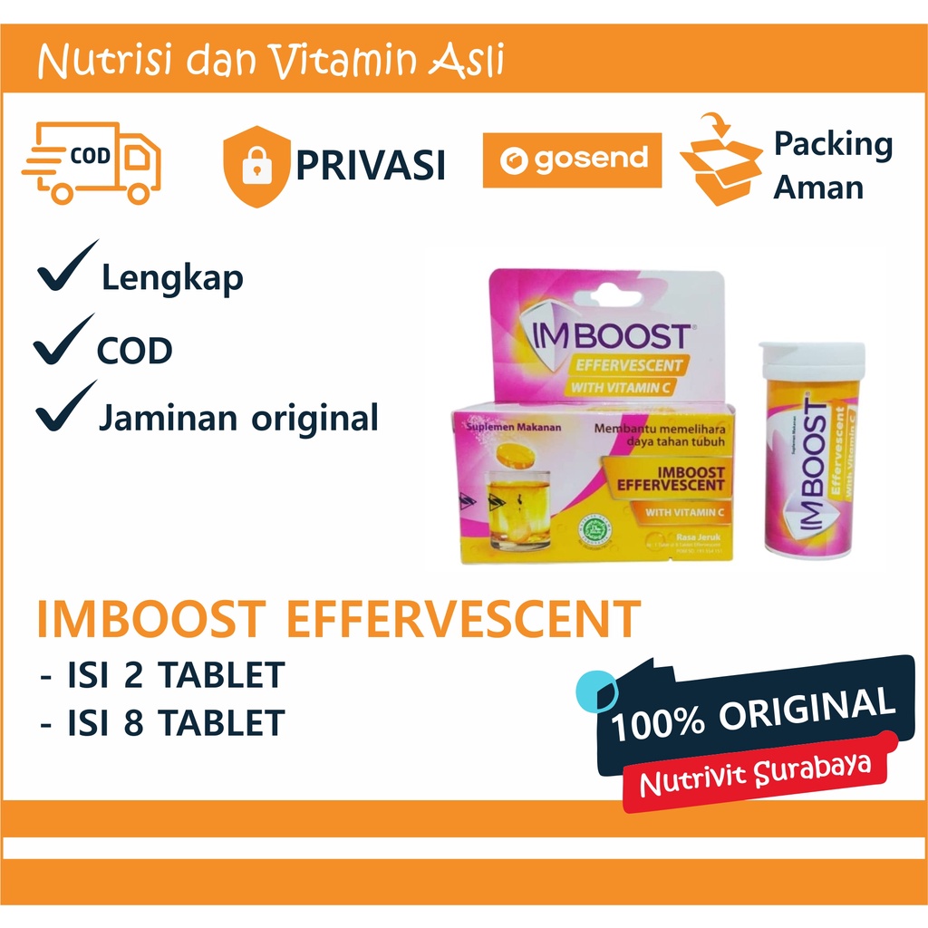 Imboost Effervescent With Vitamin C