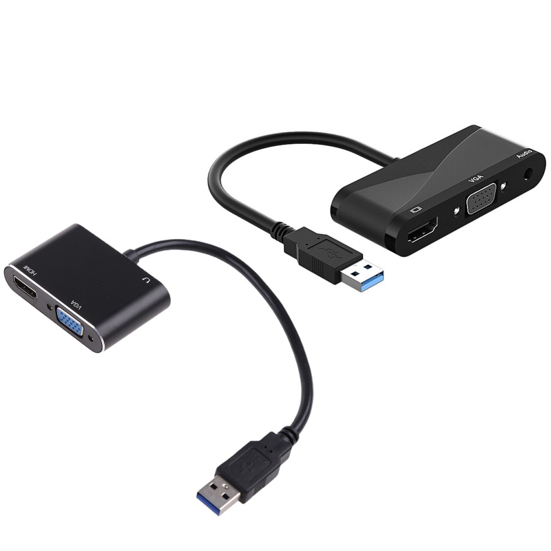 Btsg Video USB 3.0 Ke Untuk Kabel Adapter VGA Dengan Output Adapter Converter