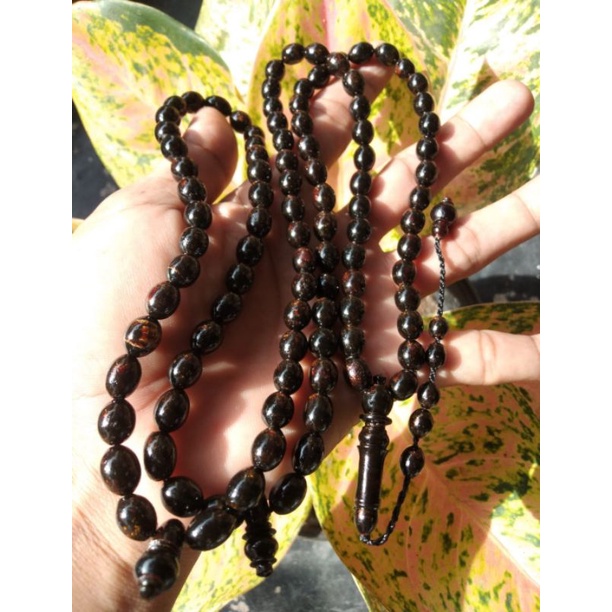 tasbih taliarus/yuser natural model oval