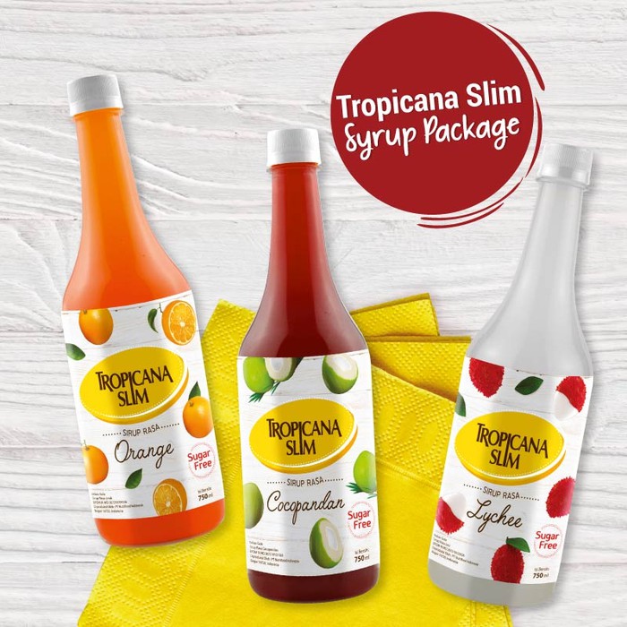 

Tropicana Slim Sirup Paket 3 Rasa