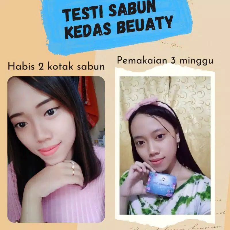 SABUN KEDAS BEAUTY BRIGHTENING SOAP ORIGINAL 100%-6