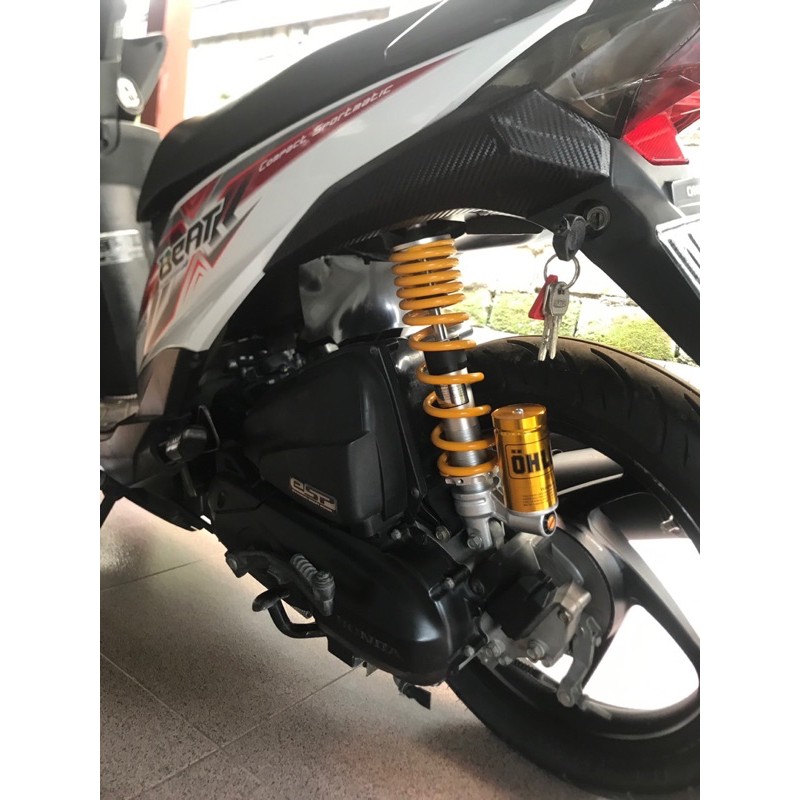 SHOCK BELAKANG MATIC 330MM TABUNG BAWAH BEAT SCOOPY VARIO