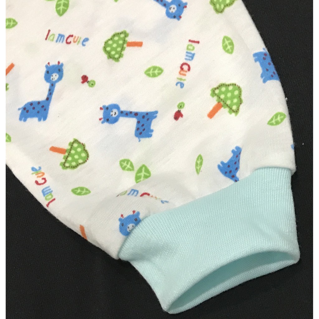 Babysmart - 1 SET Setelan Baju Bayi Panjang+Celana Panjang JUMBO Motif TABUR umur 4 - 12 bulan/baju