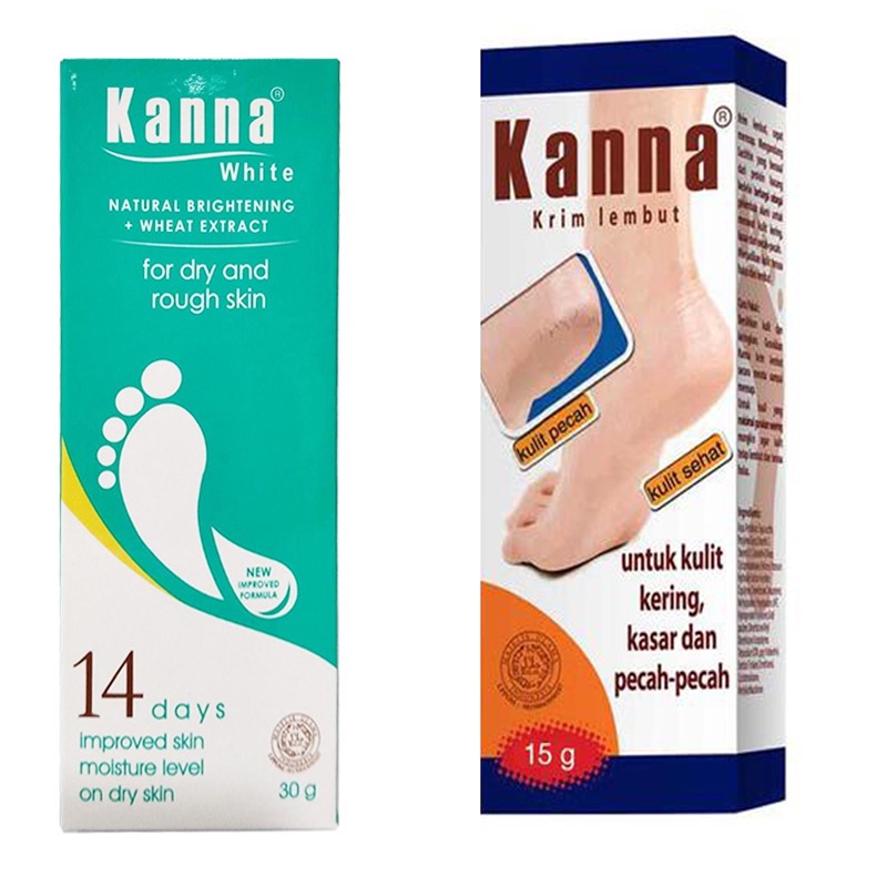 Kanna White / Kanna Soft Cream - Untuk Kulit Kasar, Kering Dan Pecah-Pecah