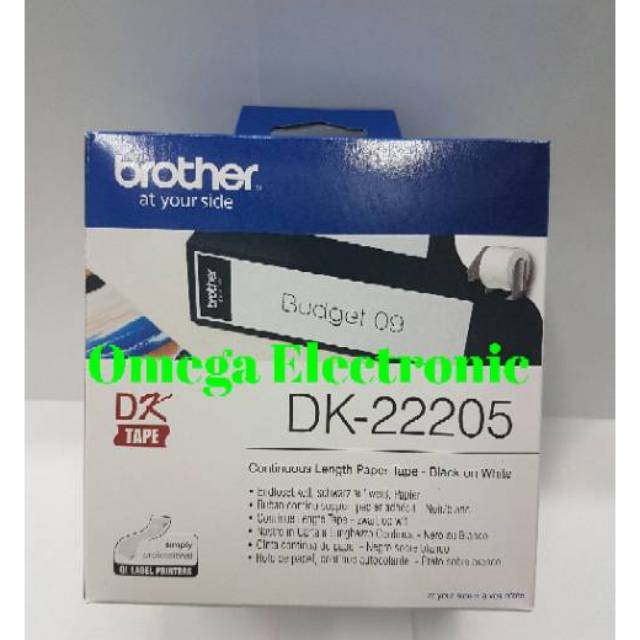 Brother Label Tape DK-22205 Continuous Length Paper Tape DK 22205