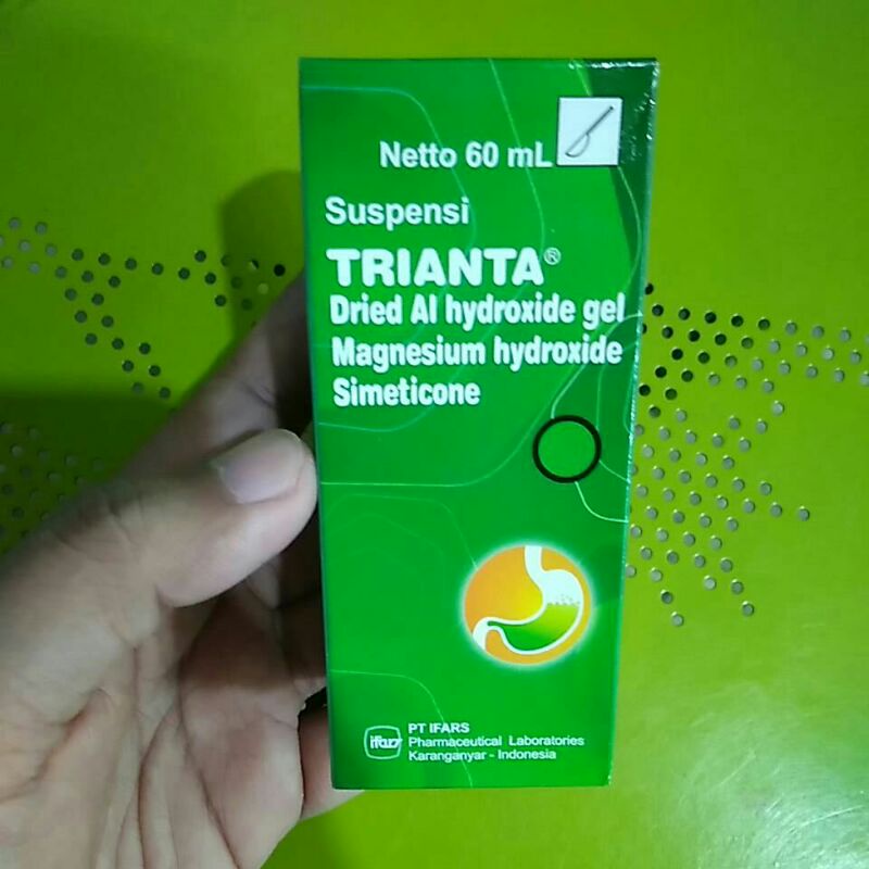 TRIANTA® 60 ml (Obat Mual, Nyeri Lambung, Ulu Hati, Maag, Kembung)