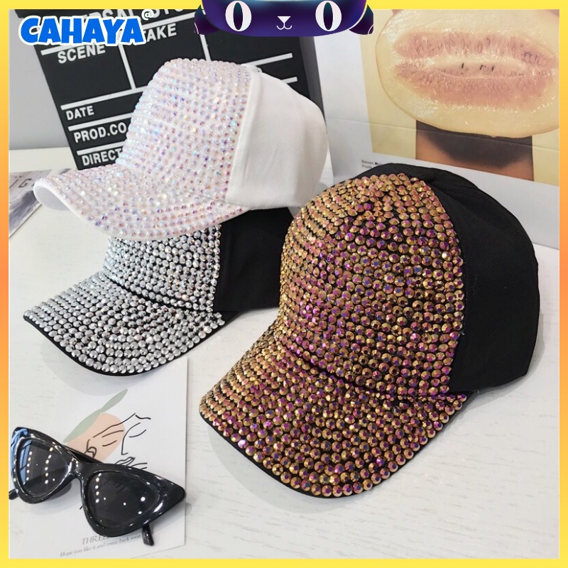 Topi Fashion Import bling blink shiny hat CAHAYA A58