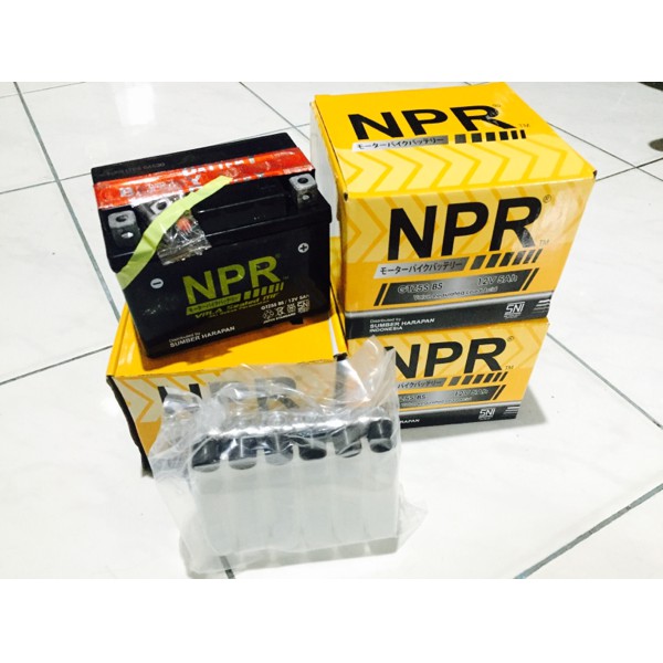 Aki motor NPR GTZ5S / 12V 5Ah