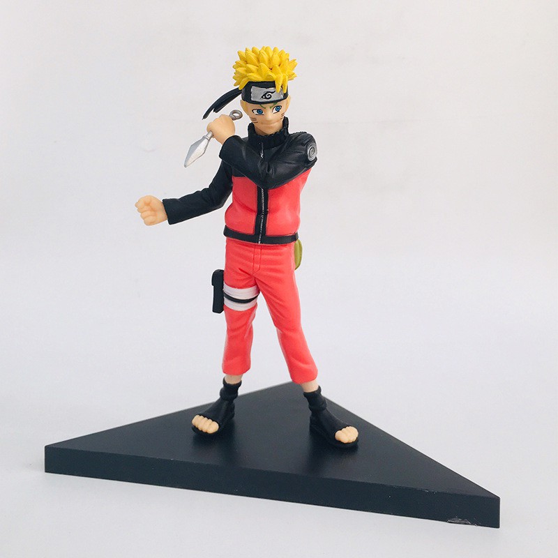 Set Action Figure Pajangan Naruto dan Minato Hokage 4 1set isi 2 pcs