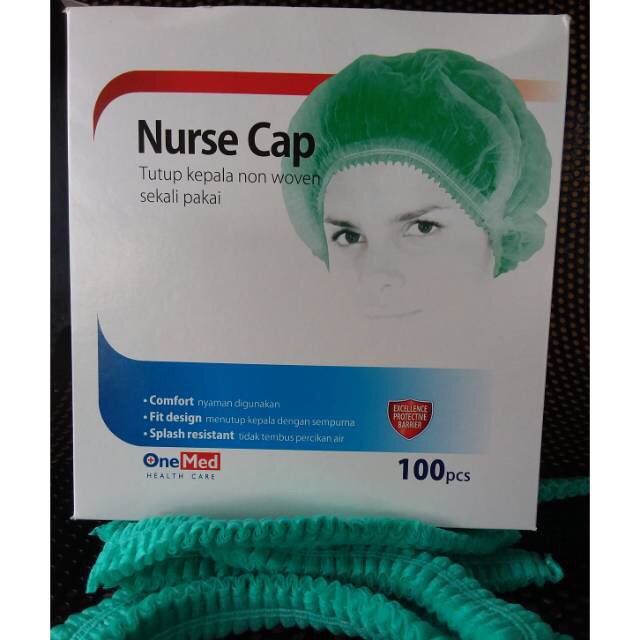 Nurse Cup Onemed isi 100 pcs /Tutup kepala onemed