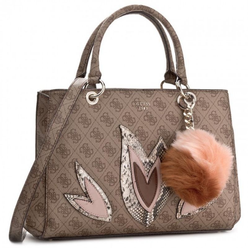 Tas Guess Jaden top handle Brown Original