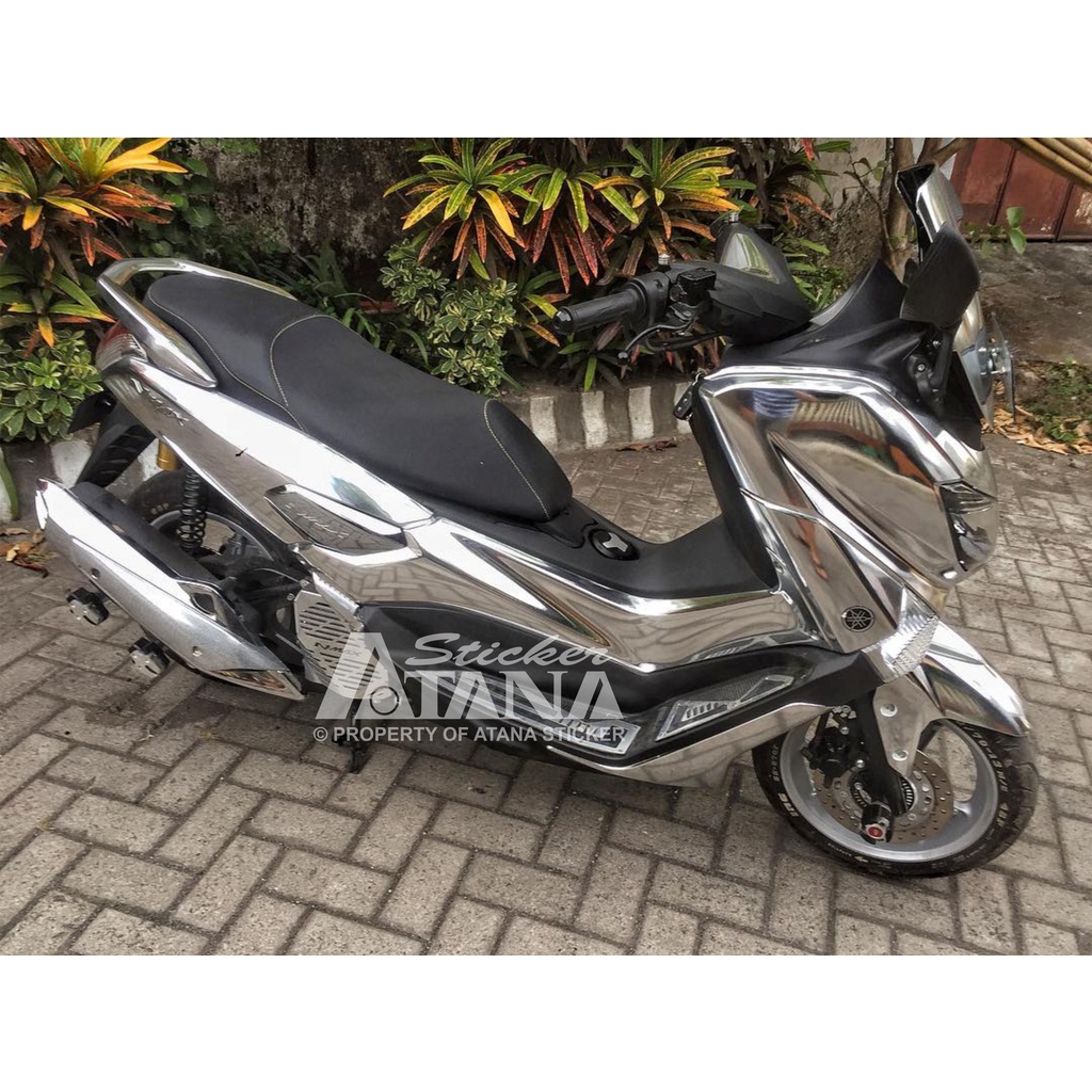 Skotlet Chrome Gold Silver Scotlet Infinity Crome Emas Perak Stiker Crom Sticker Krum Metalik Satin Meteran Decal Roll Scotlite Body Sepeda Motor Matic Scotlight Cat Mutiara Mobil Nyala Dekorasi Kaca Background Aquarium PCX NMAX Aerox Lexi Ninja CBR R15