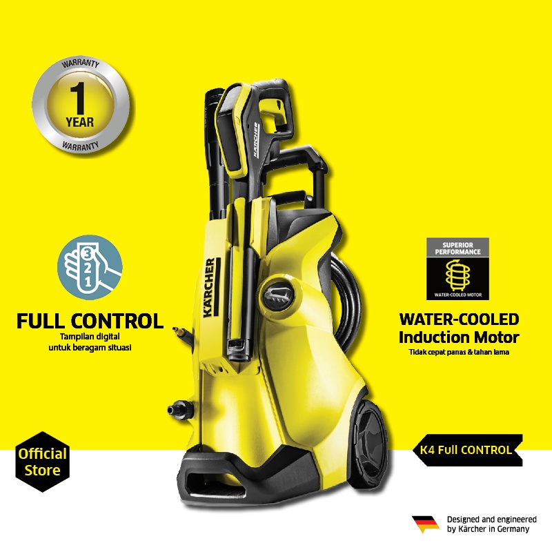 Karcher K 4 Premium Power Control *EU 1800 Watt High Pressure Washer