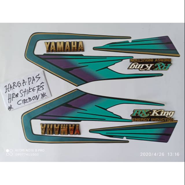 Lis stiker strping RX king 1995 fullset Shopee Indonesia Lis stiker strping RX king 1995 fullset Shopee Indonesia
