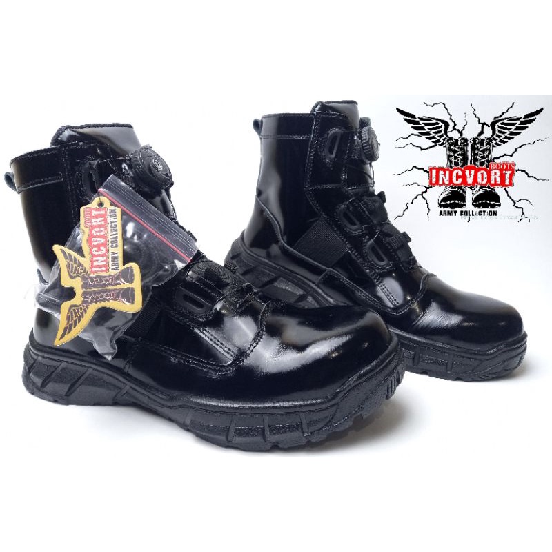 SEPATU PDL TALI PUTAR PENDEK BOA MERK INCVORT